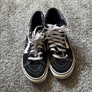 Vans Black and White Women's Sneakers